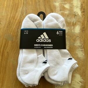 Men’s cushioned arch compression socks 6pair now show size 6-12 New with tags